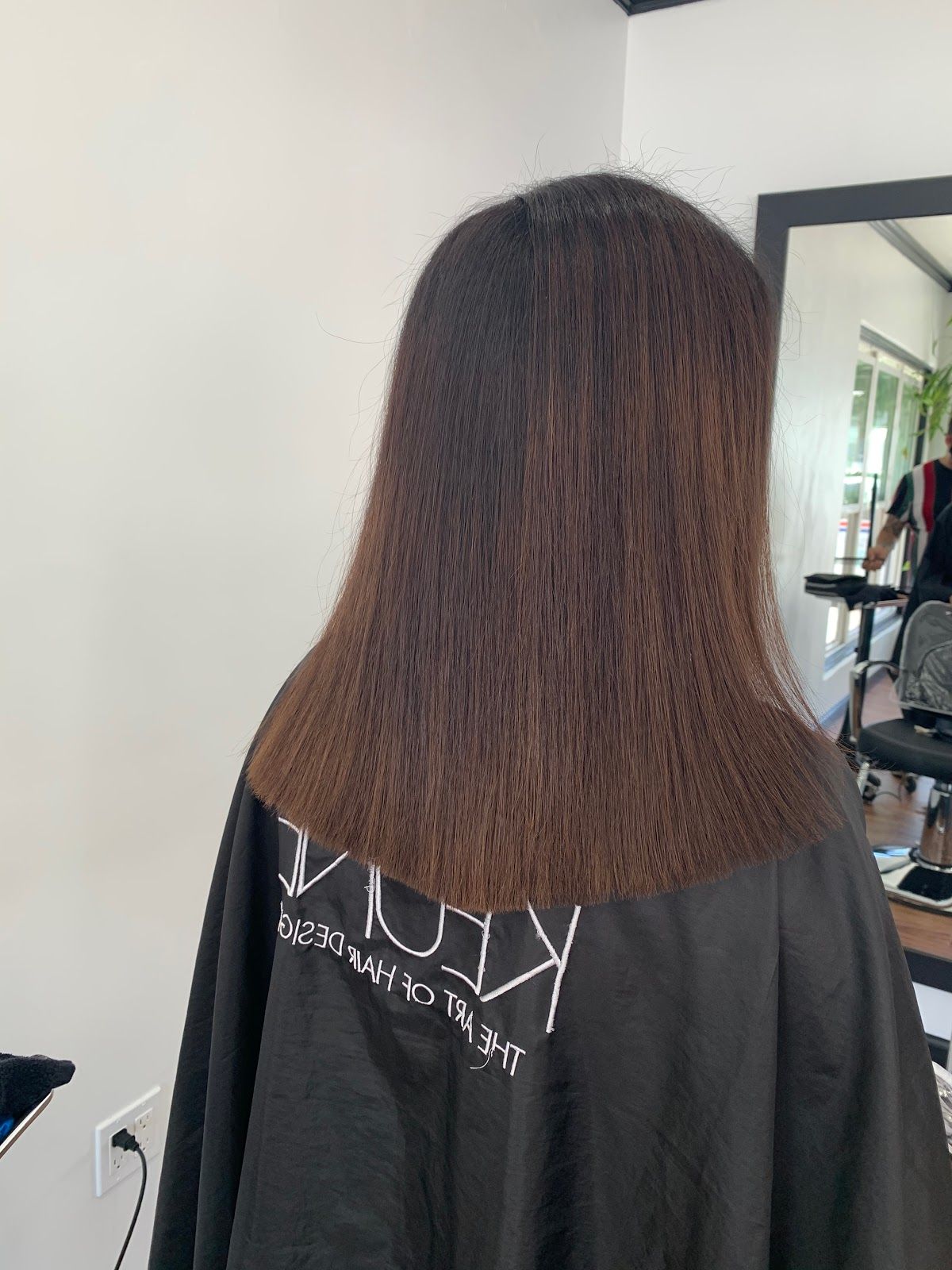 Long straight hair by Louis Tafolla
